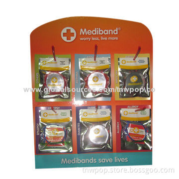 Counter Display with Hooks for Hanging/Strong/Stable/Durable/Easy to Assemble, Can be Customized